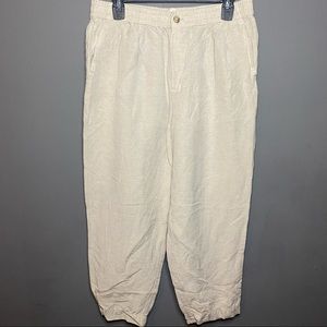 Madewell Linen Blend Track Trousers